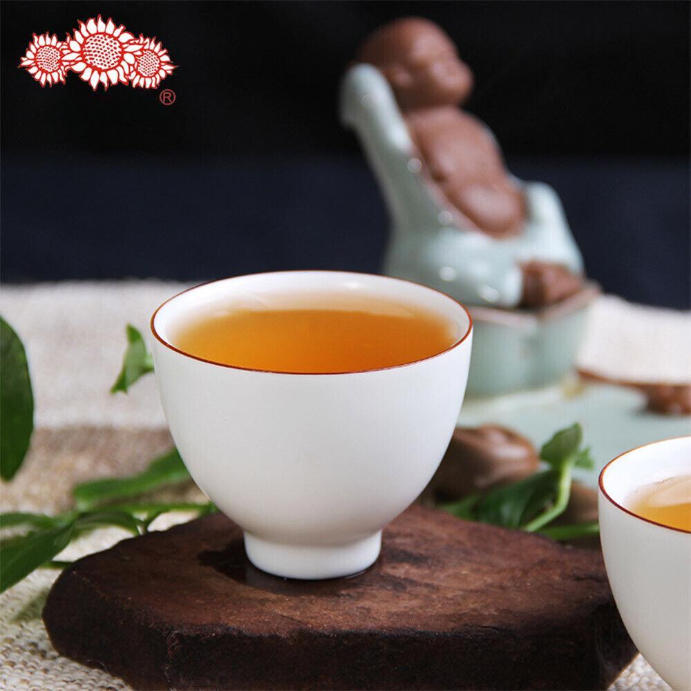 Haiwan Old Comrade Organic Old Tea Tree Pu-erh Brick 2012 500g Raw Pu'er Puer