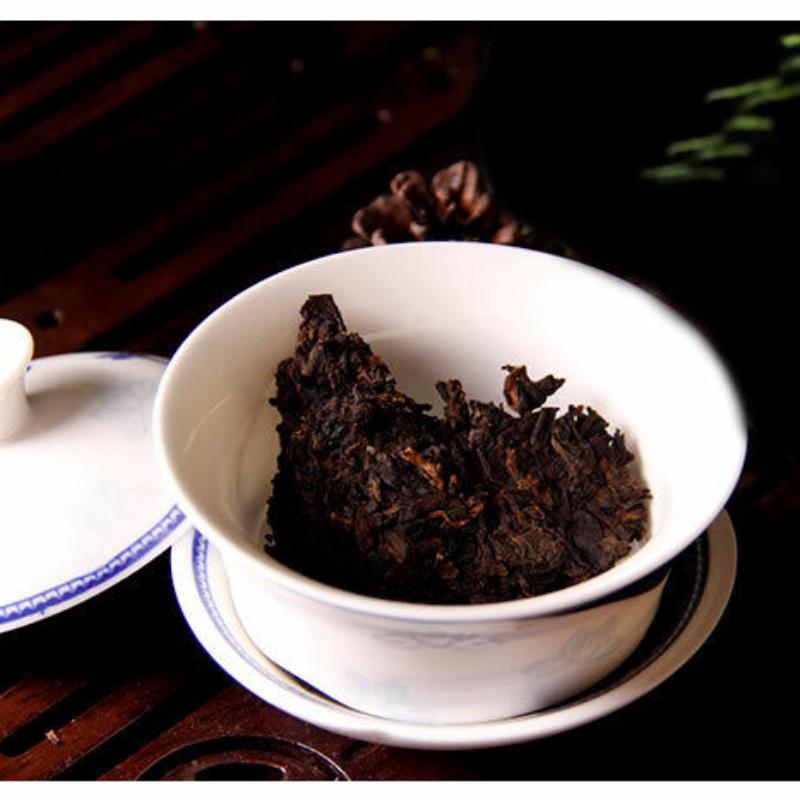 HelloYoungTea 2013 Yr Thousand Years Ancient PU ER GUA CHA Ripe Puerh Tea 500g High Mountain