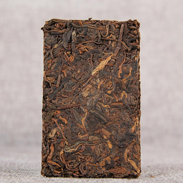 HelloYoungTea Pu'er 40g Tea Brick Ancient Tree Ripe PuErh with Rock Sugar Healthy Drink