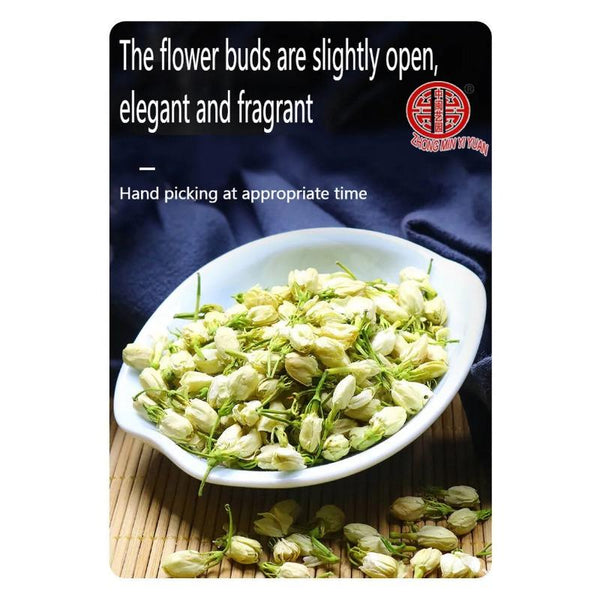 Jasminblütentee Bio Lebensmittel Gesundheit Pflege Natürlicher Bio Tee 30g 有机茉莉花茶 食品 健康护理 天然有机茶 30克