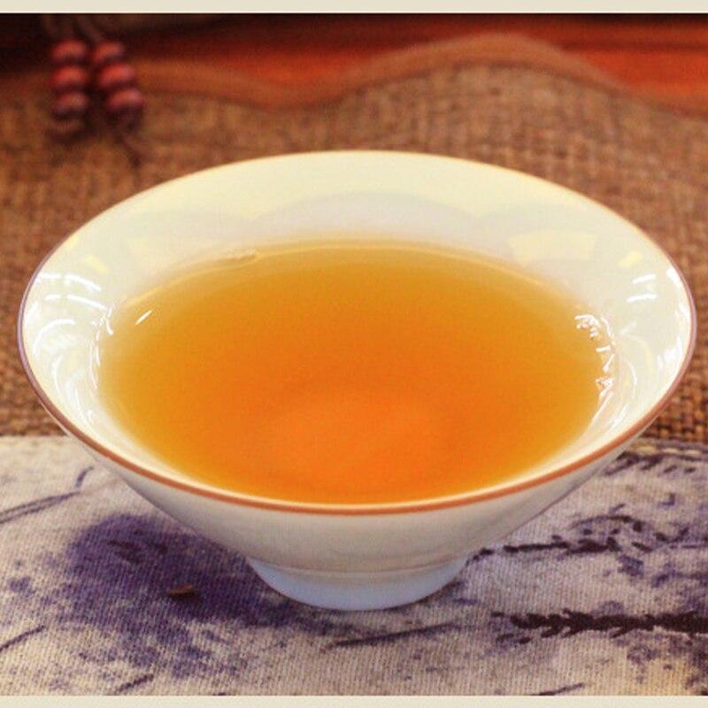 HelloYoungTea 2015 Aanhua Fu Cha Aged Dark Tea, Pressed Dark Tea with Golden Flower, 950g