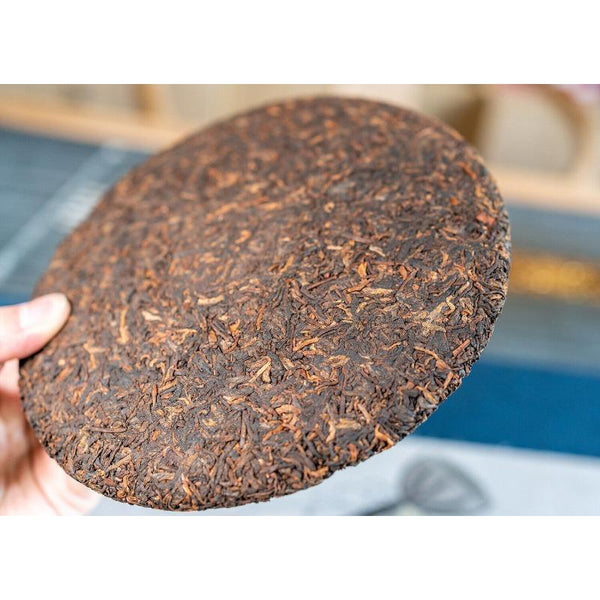 357g Lao Ban Zhang Ripe Puerh Tea Yunnan Ancient Tree Aged Ripe Puerh Tea