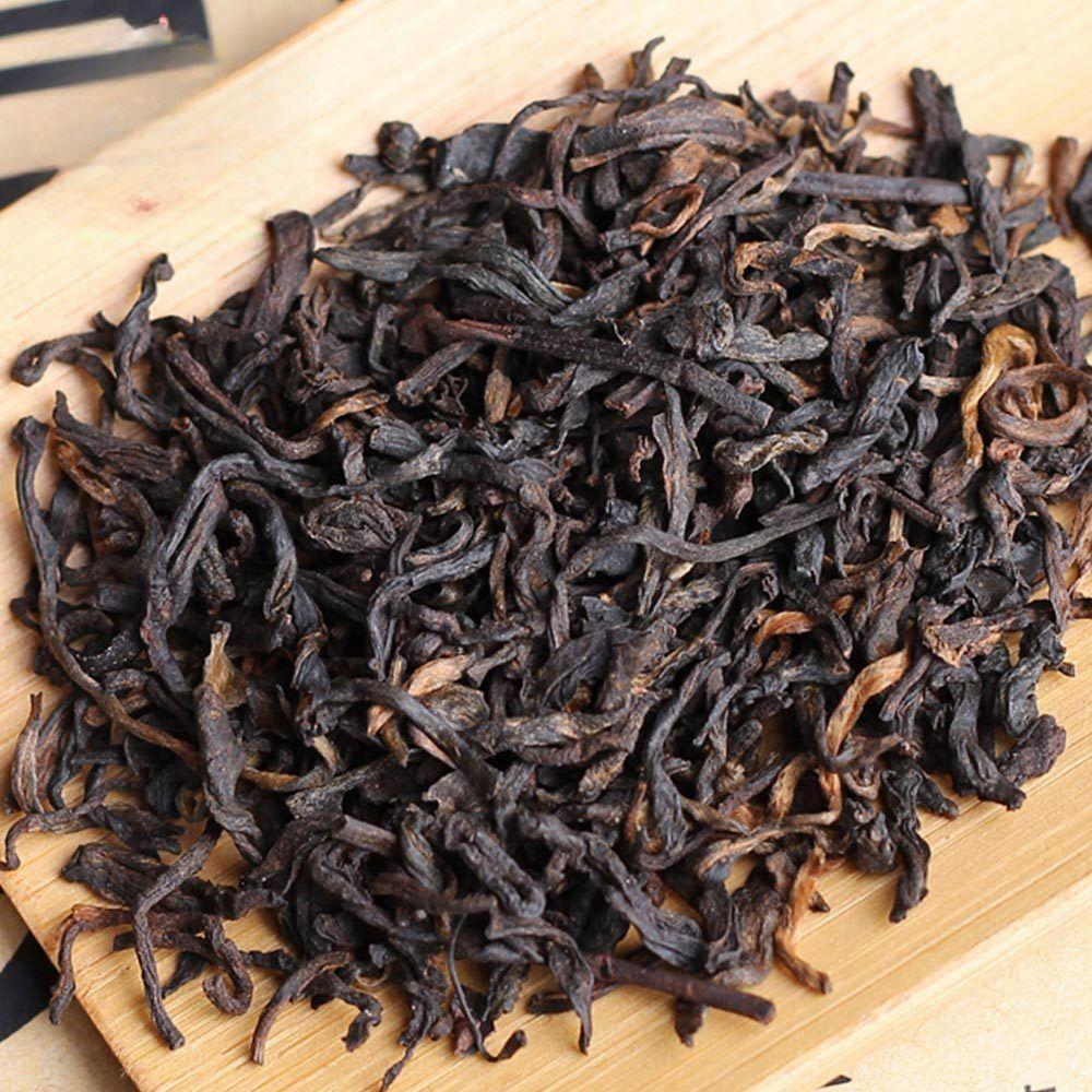 HelloYoungTea Top Haiwan Premium Yunnan Pu Erh Ripe High Quality Pu Erh Weight Loose Tea 500g