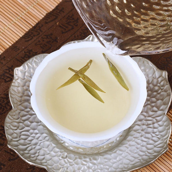 HelloYoungTea Premium Organic Silver Needle White Tea FuDing Bai Hao Yin Zhen Tea 75g Tin