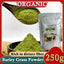 HelloYoung Organic Barley Grass Powder 250g, Green Superfood for Smoothie, Shakes and Salads Non-GMO Gluten-Free Soy-Free Vegan & Paleo – Daily Greens Booster