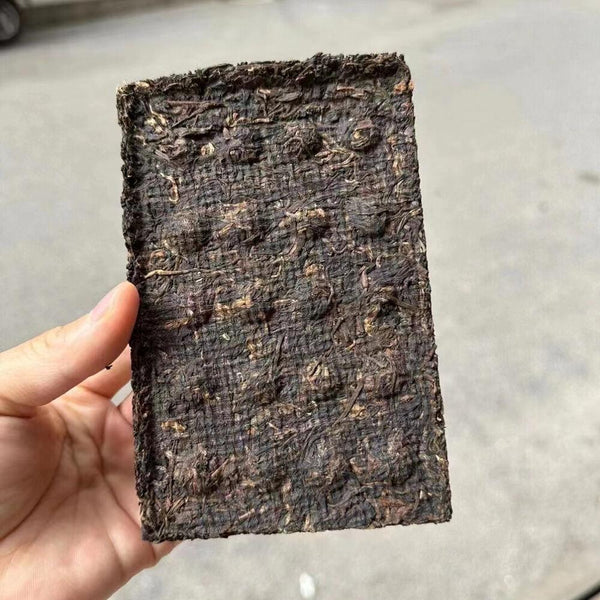 HelloYoungTea 250g Yunnan Old Pu-erh Brick Tea 2005 Dayi Aged Puerh Raw Tea Premium Pu'er Tea