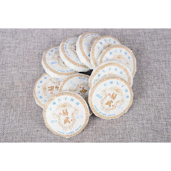 Yunnan Pu'er Tea Leaves Yiwu Tea Cake Raw Pu'er Tea Cake 50g