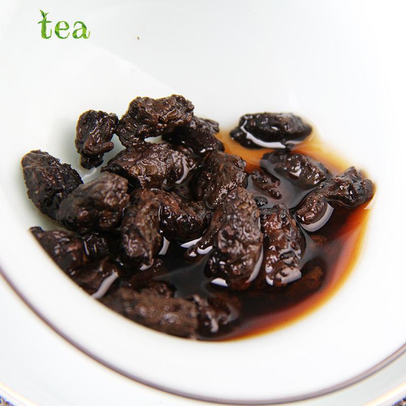 HelloYoungTea Excellent Puer Tea, Menghai Original Flavor Tea, Fossil Aromatic Puer Tea, Crushed Silver Aged Tea, Wholesale, 500g