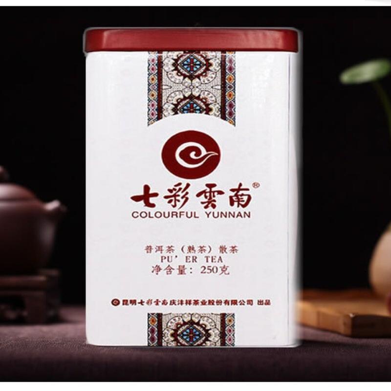 HelloYoungTea Yunnan Bulang Mountain Grade 1 Premium Pu-erh Ripe Loose Leaf Gift Box 250g
