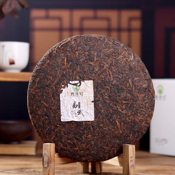 HelloYoungTea 2019 Yiwu Golden Bud Ancient Tree Shu Pu-erh Tea 357g