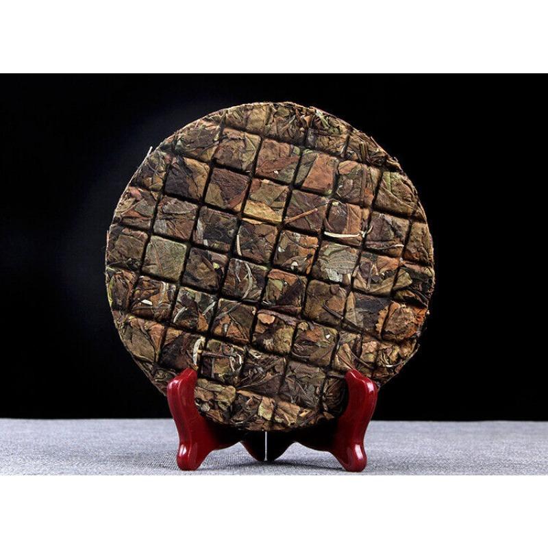 HelloYoungTea 200g Ancient Tree Tea Old White Tea Yunnan Yiwu Flower and Fruit Tea Cake