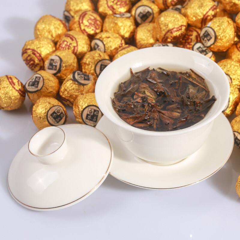 HelloYoungTea Fuding Supreme Gongmei White Tea Tribute Eyebrow Chinese Dragon Ball Shou Mei