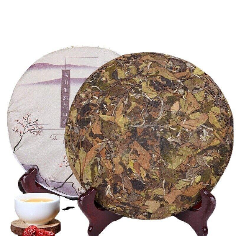 HelloYoungTea 350G Fuding White Tea Dew Tea Gongmei Cake Old White Tea Alpine Panxi Tea