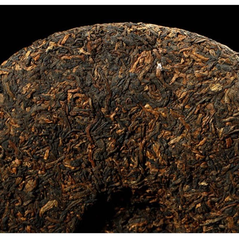 HelloYoungTea Yunnan Ban Zhang Aged Tree Collection Pu erh Ripe Cake 357g