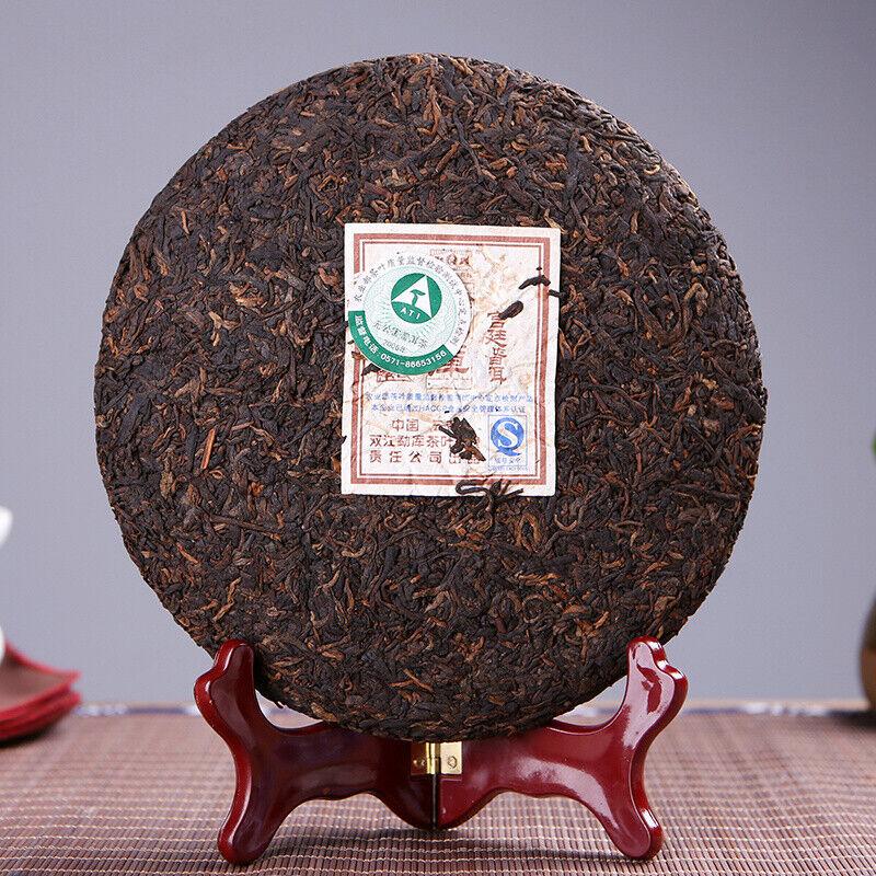 HelloYoungTea MENGKU Meng Ku Gong Ting Pu-erh Tea Cake 2007 400g Palace Pu'er Ripe Puer Tea