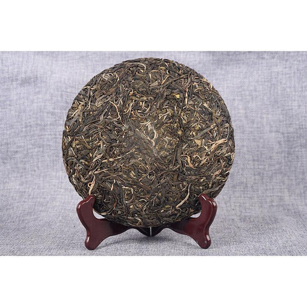 HelloYoungTea 357g/cake Mint Pond Fresh Tea Cake Yiwu Mint Pond Spring Yunnan Fresh Cake Tea