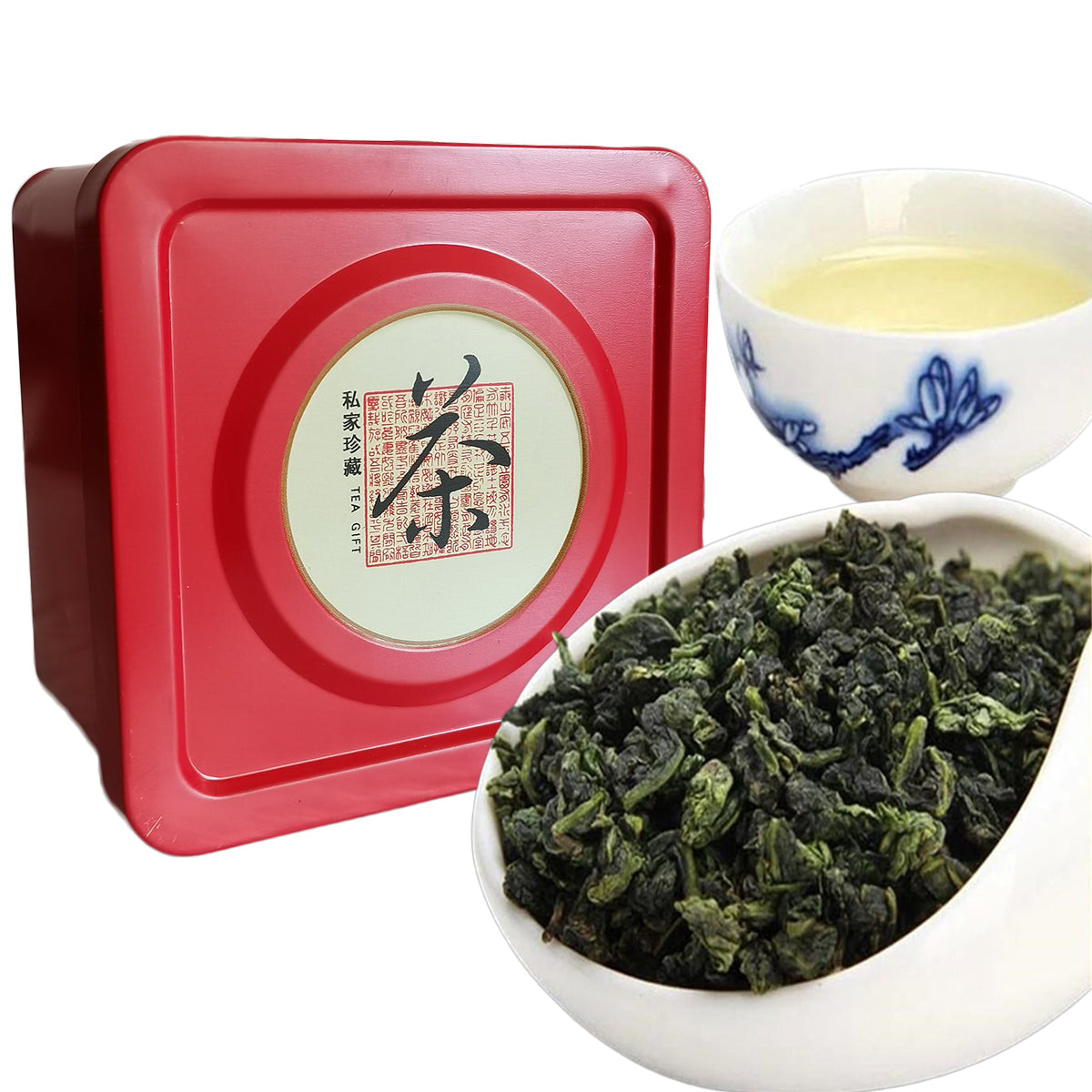 HelloYoung10 bags Iron Cans Gift Packing TiKuanYin Green Tea Tie Guan Yin Tea ANXI Oolong Tea Main image