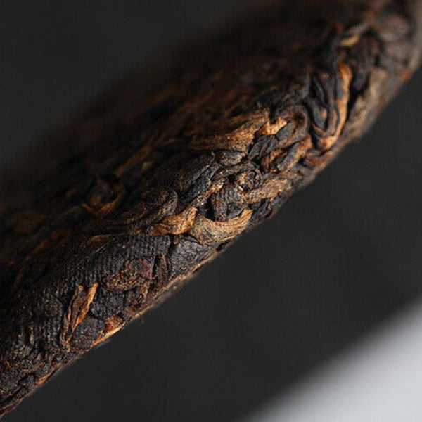 HelloYoungTea 100g Yunnan Pu'er Tea Ancient Tree Golden Bud Small Cake Pu'er Tea Ripe Tea