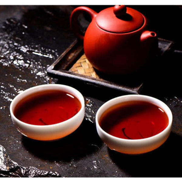 HelloYoungTea Yunnan Puwen Tea Factory 2006 Yun Ya Premium Aged Pu-erh Ripe Cake 400g