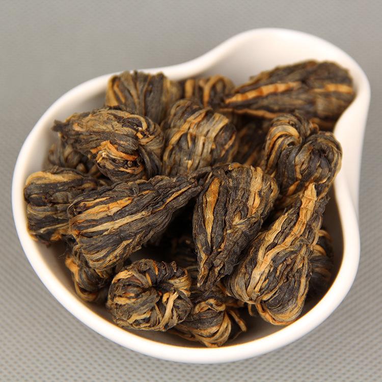 HelloYoungTea Chinese Yunnan Red Tea Handmade Red Tower Black Tea Special Grade Black Tea