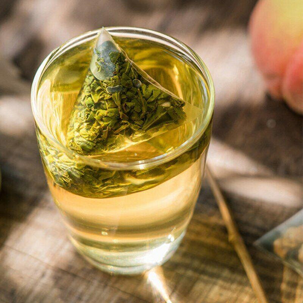 HelloYoungTea 2023 High Mountain Oolong Tea Bags Sweet Dried Peach Oolong Tea 50 Pcs