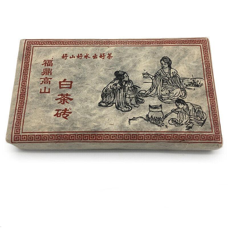 350g Fuding White Tea Shoumei Tea Brick Old White Tea Brick Alpine Panxi