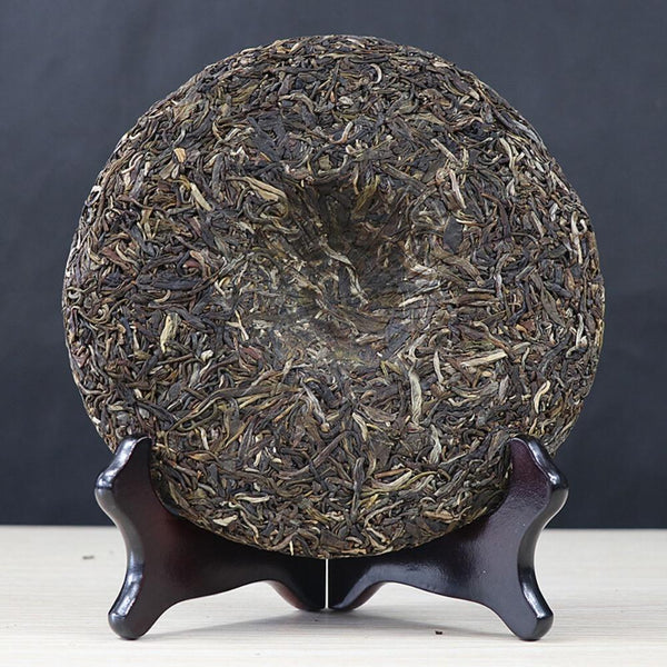 HelloYoungTea Yunnan Longrun Raw Pu-erh Tea Cake 357g Aged Sheng Cha 816
