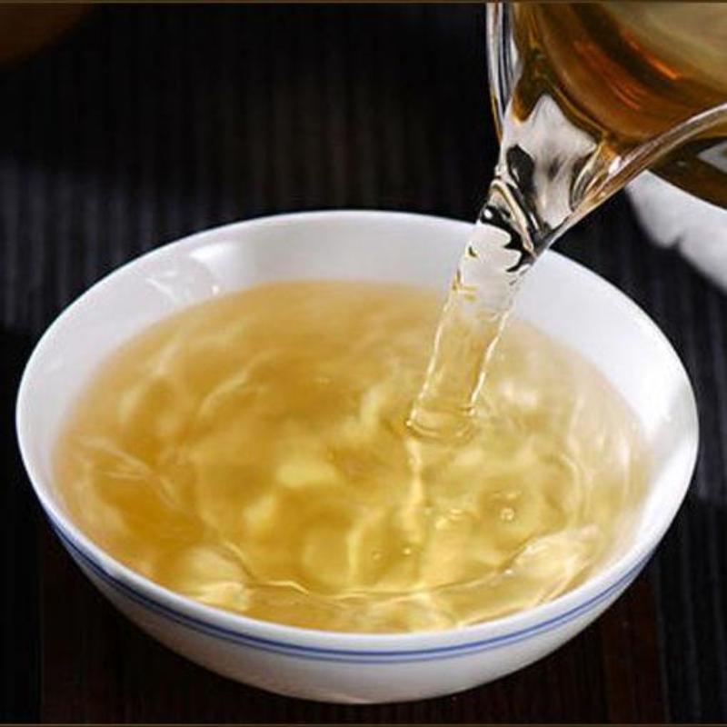 HelloYoungTea 250g Pu-erh Brick Tea Super Grade Banzhang Raw Puerh Tea Yunnan Pu'er Green Tea