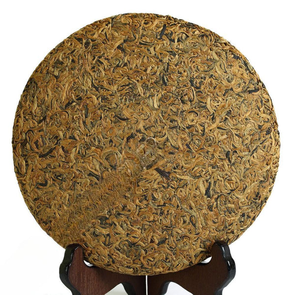 HELLOYOUNG 357g Nonpareil Supreme Golden Buds Dian Hong Yunnan Black Tea Cake