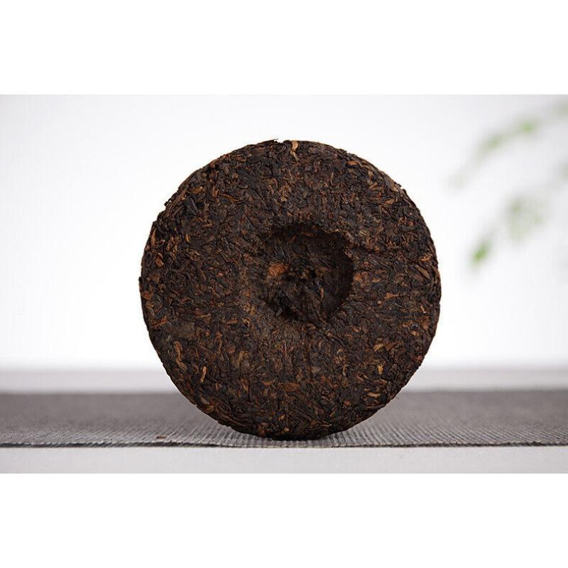 100g Yunnan Raw Material Puerh Cake Tea Golden Bud Small Cake Palace Ripe Tea