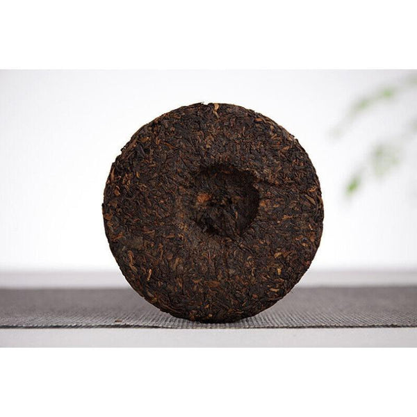 100g Yunnan Raw Material Puerh Cake Tea Golden Bud Small Cake Palace Ripe Tea