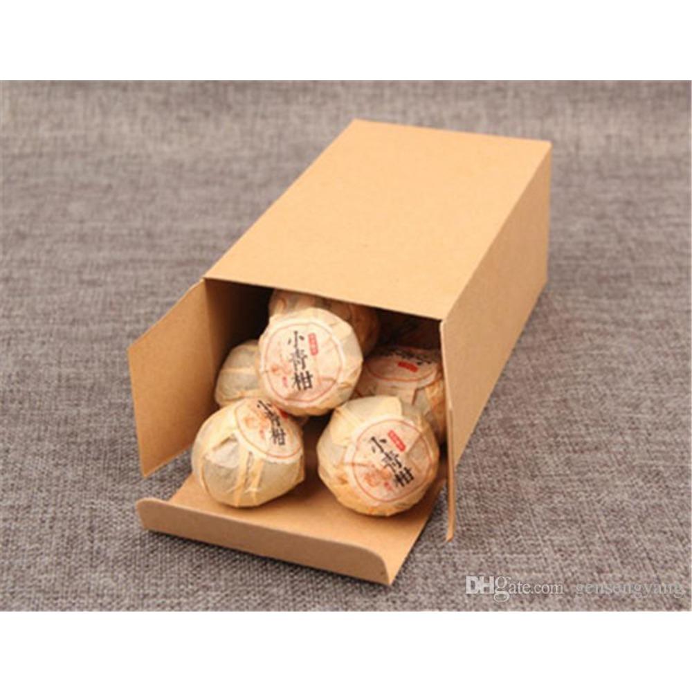 HelloYoungTea Yunnan Organic Ripe Pu-erh Tea Citrus Mini 100g