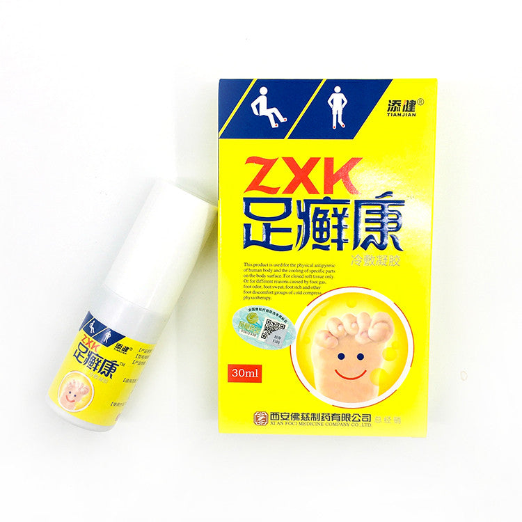Foot & Shoe Deodorant Spray Feet Care Anti Itch Sweat Odor Feet Athletes Foot Liquid Anti-fungi Shoe Sock Feet Care Main image