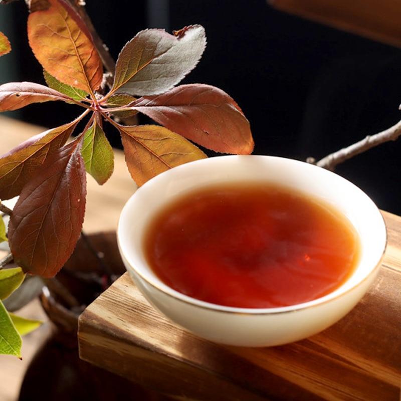 HelloYoungTea 2019 Yiwu Golden Bud Ancient Tree Shu Pu-erh Tea 357g