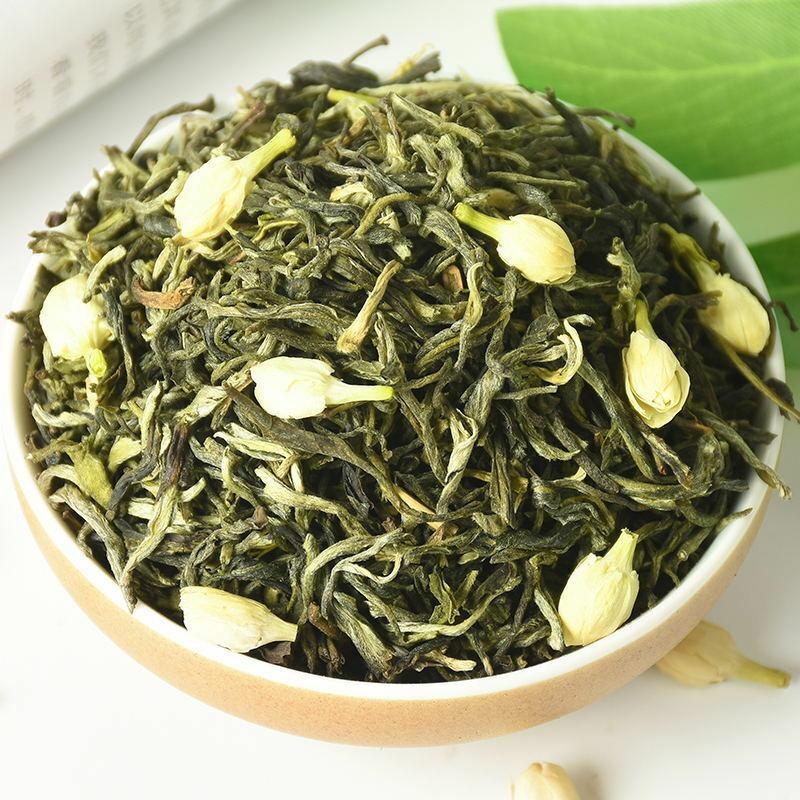 HelloYoungTea 2023 Chinese Green Tea Loose Leaf Dried Jasmine Tea Gift Pack 125g