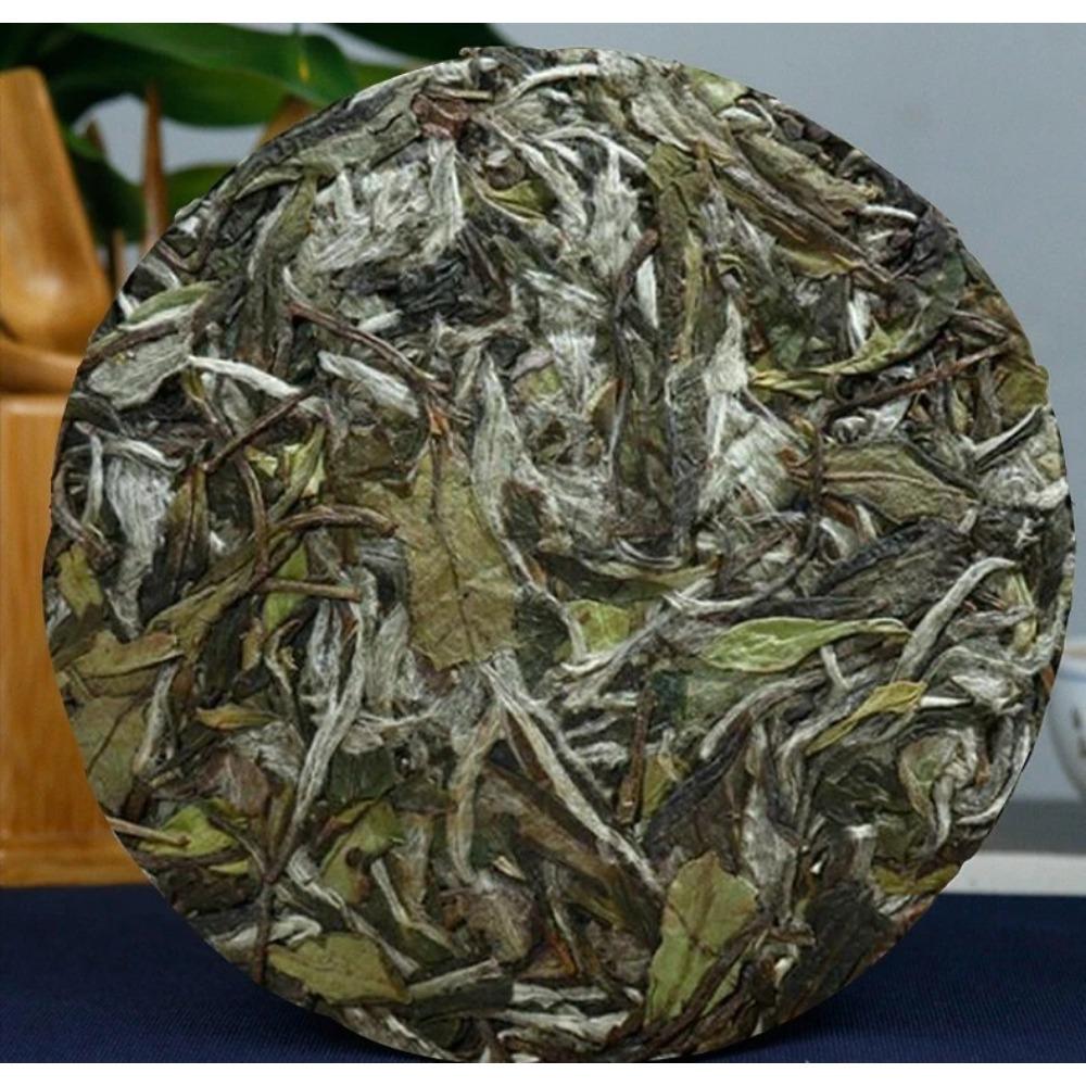 HelloYoungTea Bai Mu Dan cake,Chinese fujian white tea FuDing,Pai Mu Tan Peony tee 10*100grams