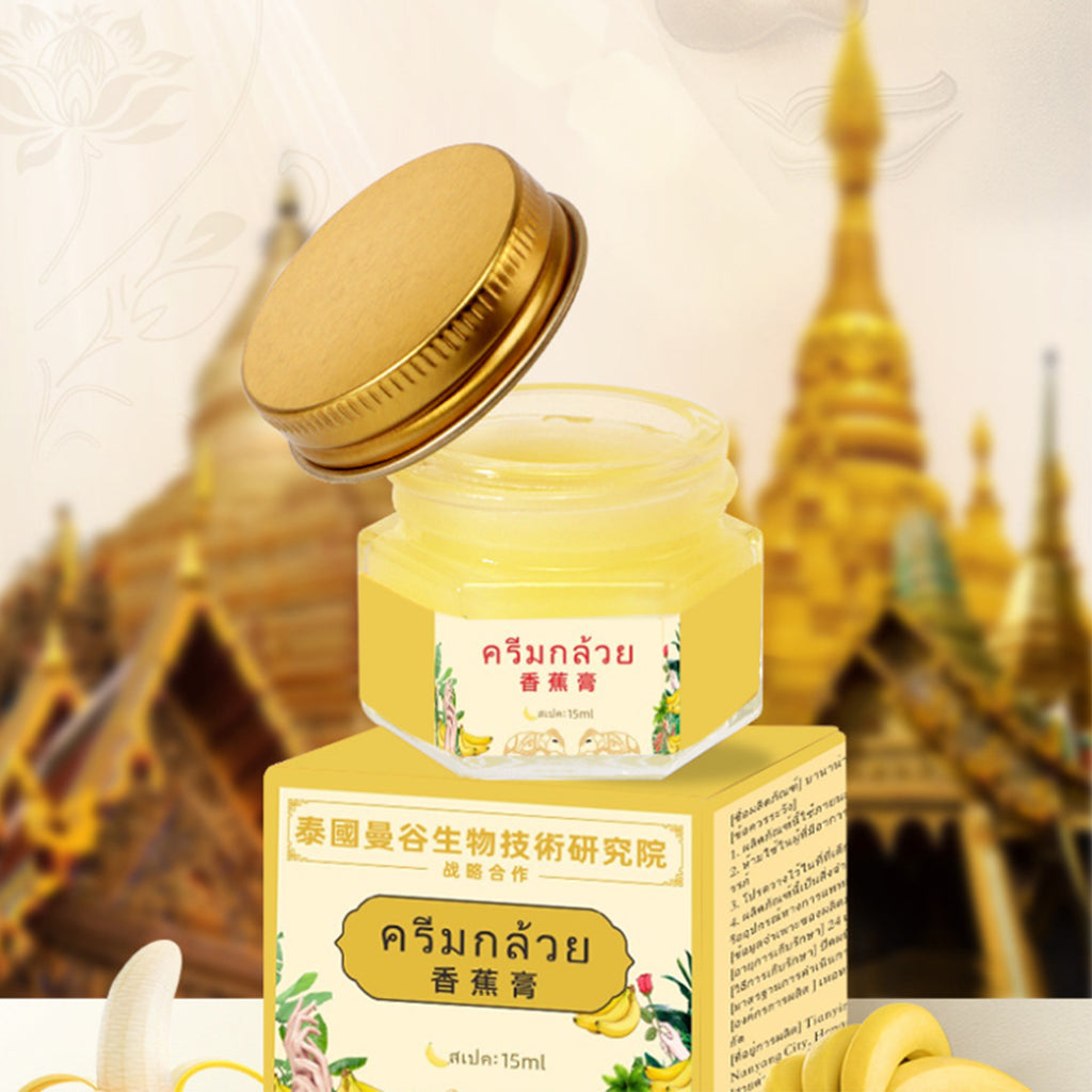 Natural Banana Oil Anti-Drying Crack Foot Cream Heel Cracked Repair Cream Removal Dead Skin Hand Feet Care 1 Box 20g