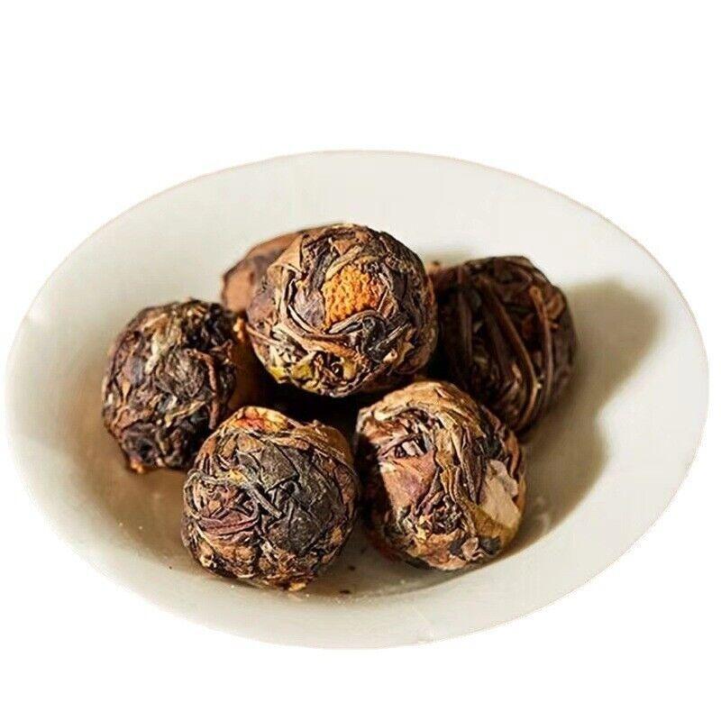 HelloYoungTea 500g ChenPi White Tea Fuding Old White Tea Longzhu Xinhui Chen Pi Small Tea Cake