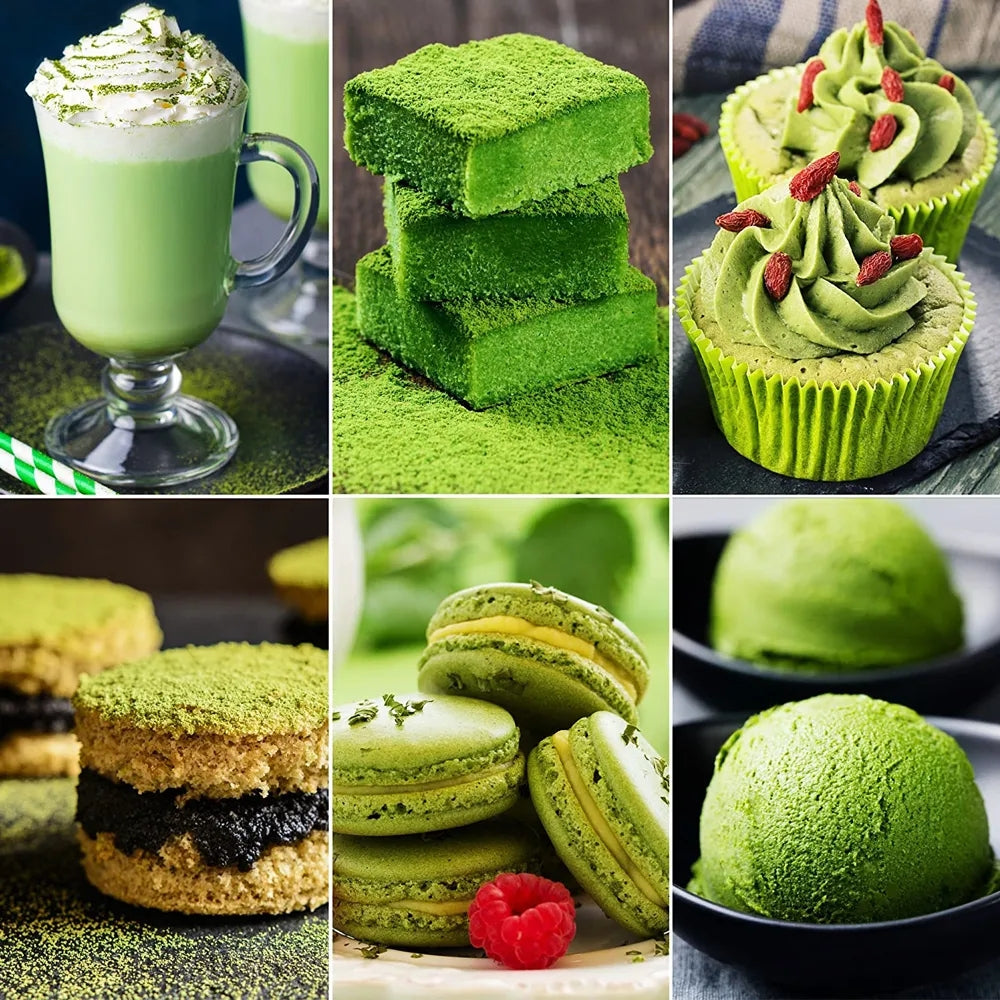 HelloYoung 100% Organic Matcha Green Tea Powder - Premium Japanese Matcha weight loss - Best for Delicious Matcha Latte, Yummy Smoothie, Flavorful Desserts & Baking - No Sugar Added