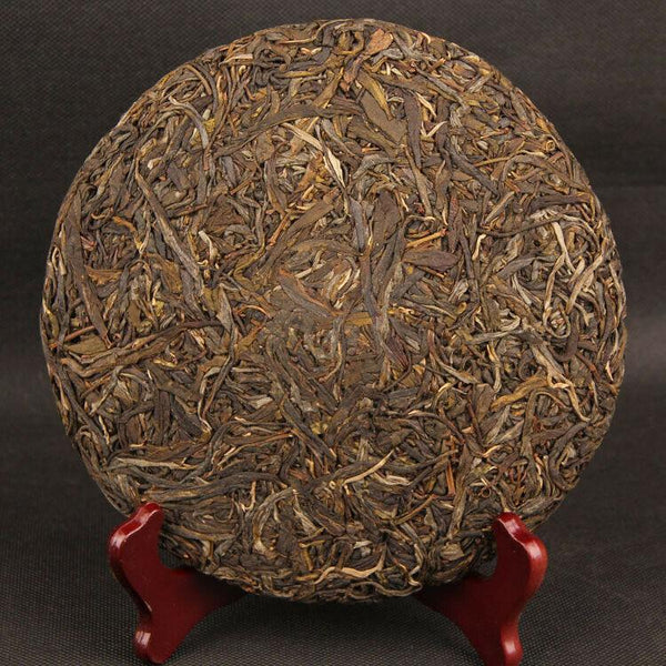 HelloYoungTea 357g Bing Dao Ancient Trees Puerh Tea Cake Chinese Raw Pu'er Tea Collection Gift