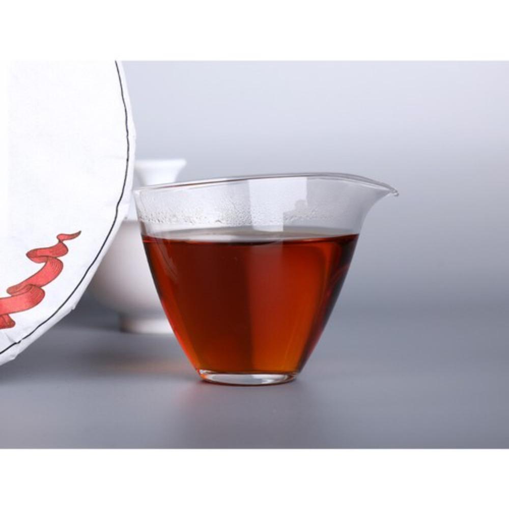 HelloYoungTea Pu-erh Ripe Tea Cake 500g Ancient Tree Yunnan China