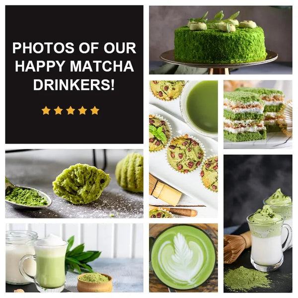 HelloYoung Ceremonial Grade Matcha Powder (250g) - Authentic Japanese Matcha Green Tea Powder - Matcha Green Tea Powder Harvested in Japan - Matcha Tea Powder Latte -green tea powder Zero Sugar, Vegan & 0 Calories