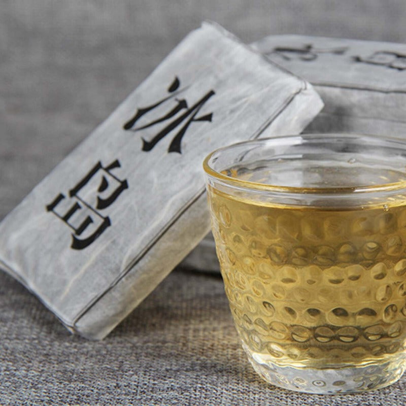 HelloYoung Highly Recommended 50g Organic Icelandic Raw Puerh Tea Aged Puer Mini Tea Brick