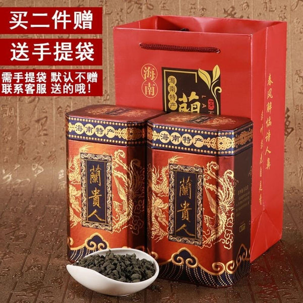 HelloYoungTea Oolong Tea Leaves Delicious Hainan Wuzhishan Specialty Rich Aroma Canister