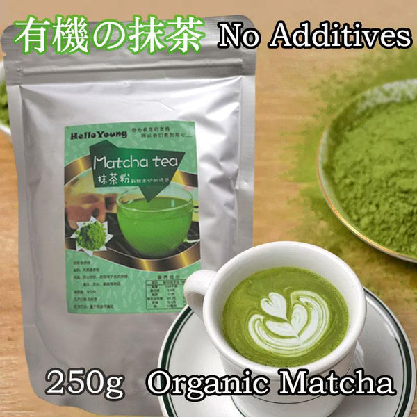 HelloYoungTea Matcha Green Tea Powder Ceremonial Grade From Japan Pesticide-Free Baking Gift Ideas green tea powder weight loss