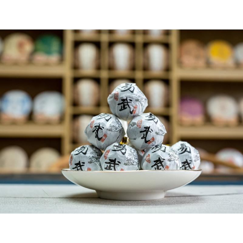 500g 8g chacun Yiwu Dragon Pearl Pu-erh Raw Tea Handmade Dragon Pearl Tuocha
