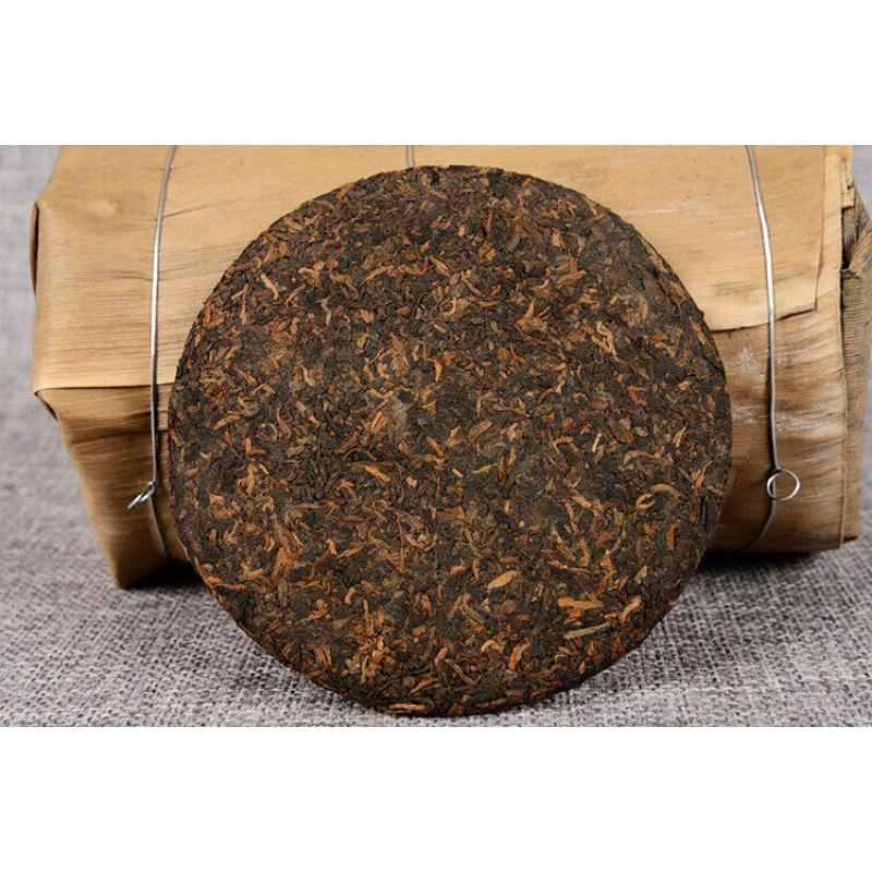 Yunnan Pu'er Tea Ancient Tree Ripe Tea Cake 100g Ripe Tea Ancient Tree Ripe Tea