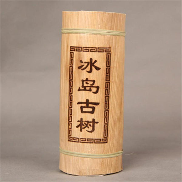 HelloYoungTea 500g Yunnan Pu-erh Tea Dragon Ball Ancient Tree Raw Tea Bamboo Tube Iceland