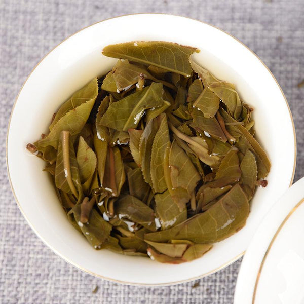 HelloYoungTea Tea Yunnan Tea Old Banzhang Cake Pu'er Tea Tea Health Care 357g Gift
