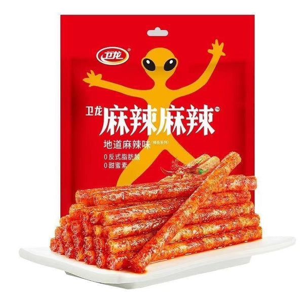 78g (2er-Pack) Pikante Streifen - Latiao, Chinesischer Spezialsnack